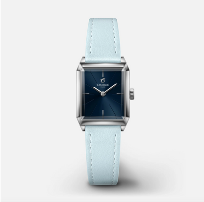 Montre Charlie Paris : Monceau Bleu & Acier