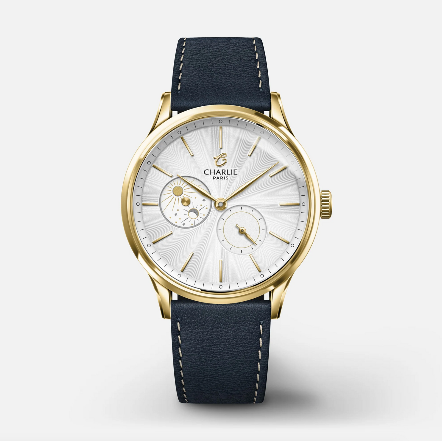 Montre Charlie Paris : Initial 36 Jour/Nuit Or