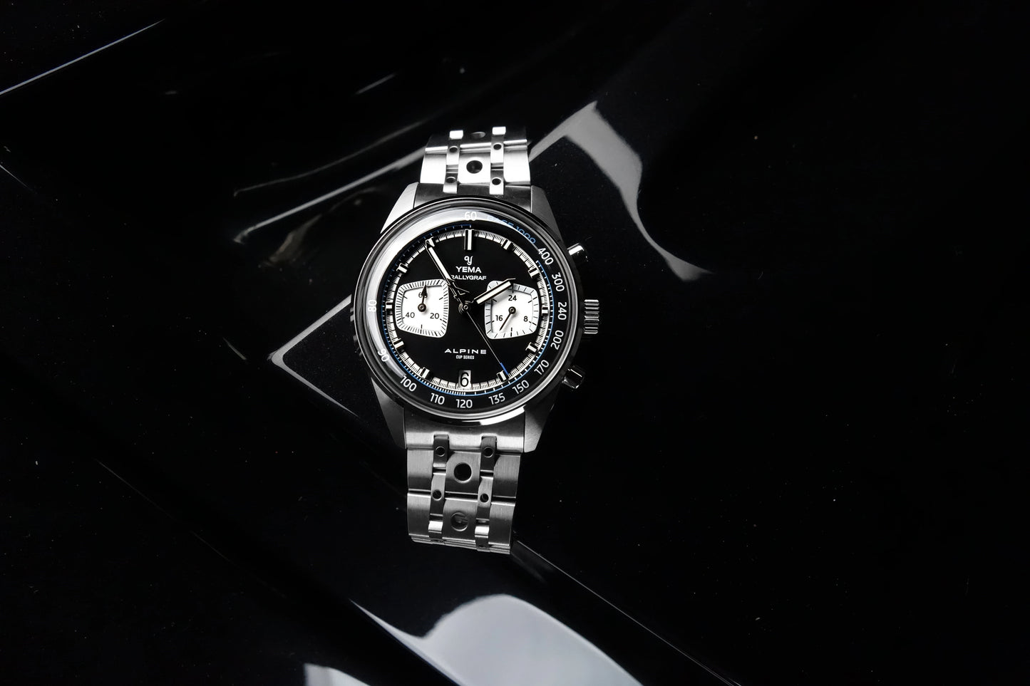 YEMA : RALLYGRAF MECA-QUARTZ ALPINE NOIR
