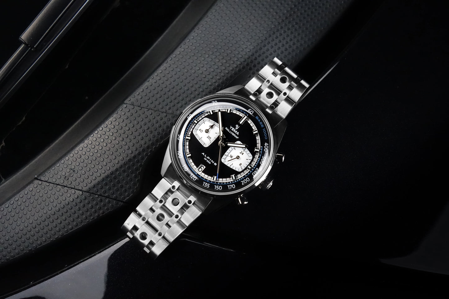 YEMA : RALLYGRAF MECA-QUARTZ ALPINE NOIR
