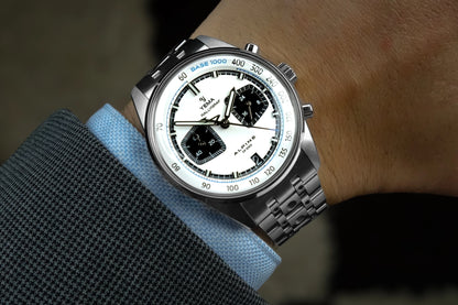 YEMA : RALLYGRAF MECA-QUARTZ ALPINE BLANC