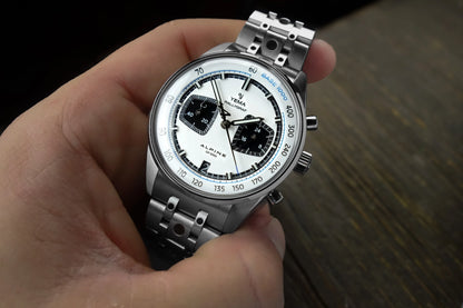 YEMA : RALLYGRAF MECA-QUARTZ ALPINE BLANC