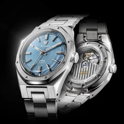 Montre Nivada Grenchen : F77 MKII Agate Bleue Édition Limitée 100 ans