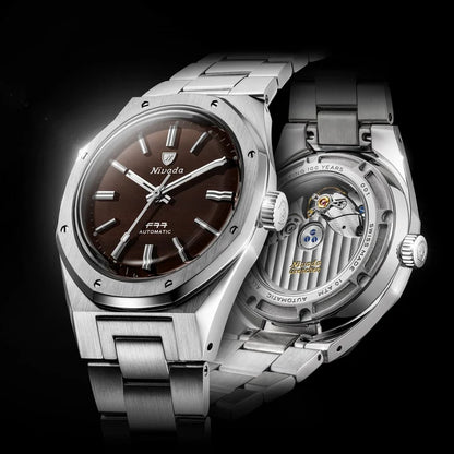 Montre Nivada Grenchen : F77 MKII Smoky Quartz Édition Limitée 100 ans