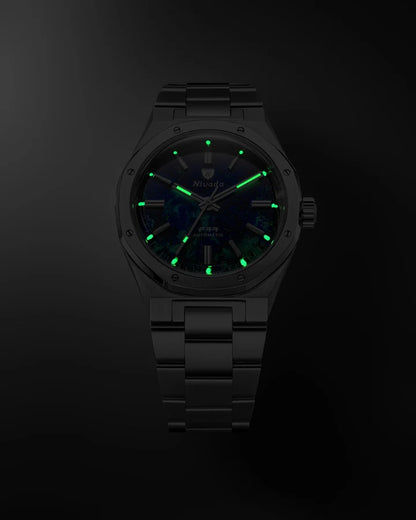 Montre Nivada Grenchen : F77 MKII Azurite Édition Limitée 100 ans