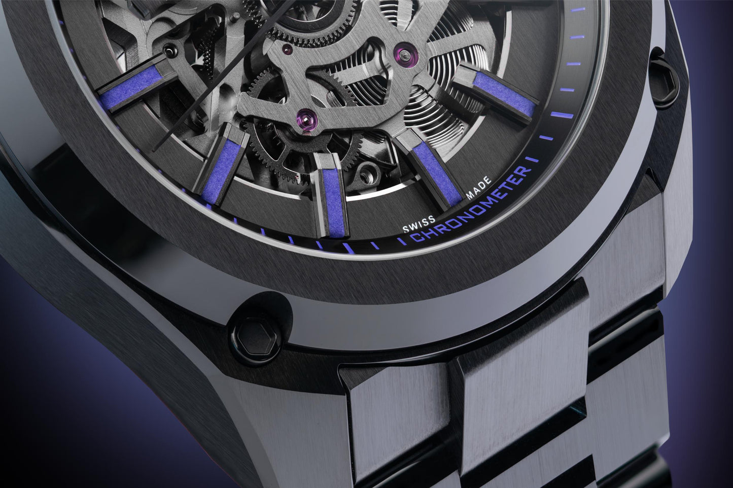 FORMEX :  ESSENCE CERAMICA SKELETON COSC 41 MM – STRADALE VIOLA