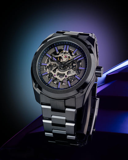 FORMEX :  ESSENCE CERAMICA SKELETON COSC 41 MM – STRADALE VIOLA