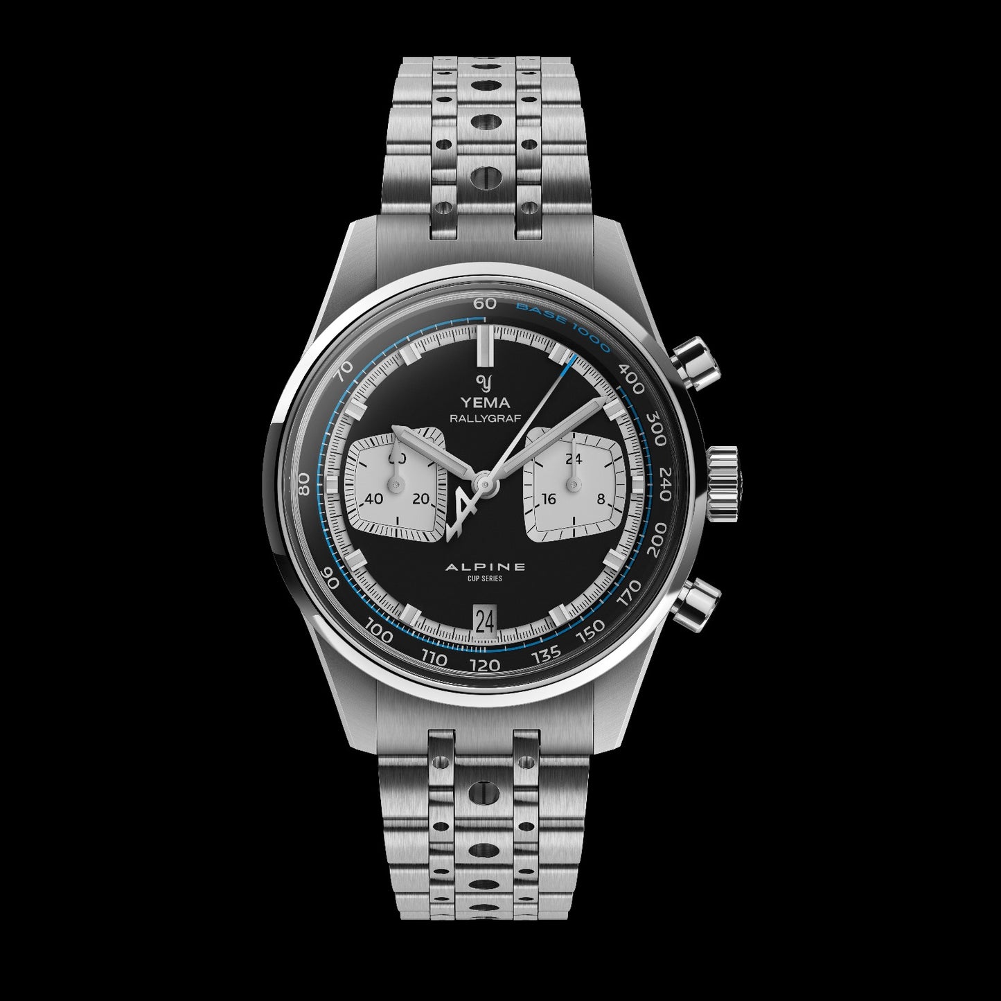 YEMA : RALLYGRAF MECA-QUARTZ ALPINE NOIR