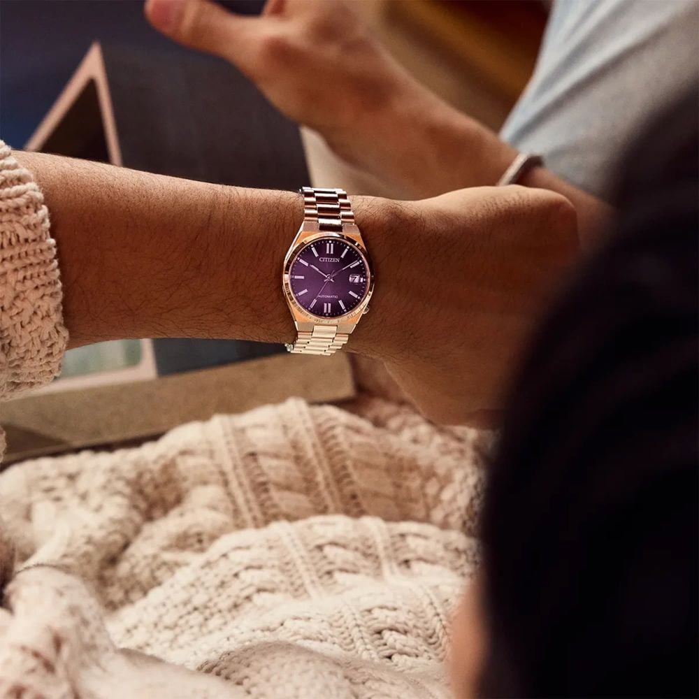CITIZEN : TSUYOSA 37MM VIOLET NJ0200-50W