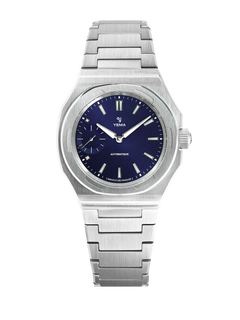 Reloj Yema: Wristmaster Slim Segundero Pequeño Azul Cmm.29