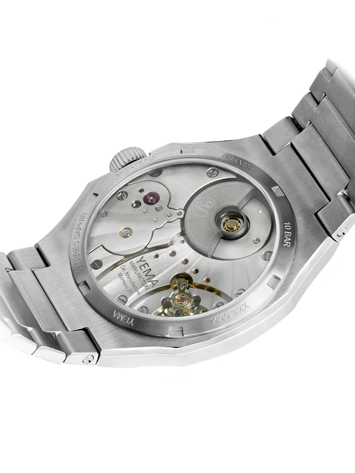 MONTRE YEMA : WRISTMASTER SLIM PETITE SECONDE BLEU CMM.29