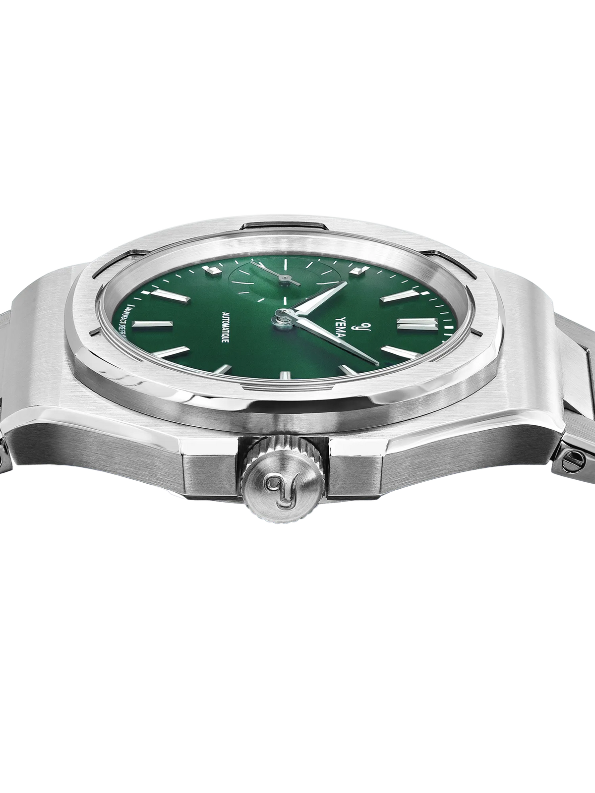 YEMA WATCH: WRISTMASTER SLIM SMALL SECONDS GREEN 29CM