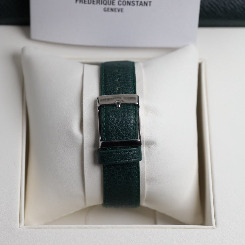 MONTRE FREDERIQUE CONSTANT : SLIMLINE BLANCHE QUARTZ