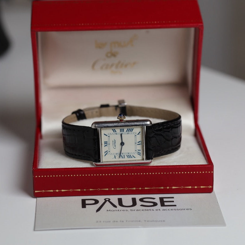 MONTRE CARTIER : TANK QUARTZ 690006