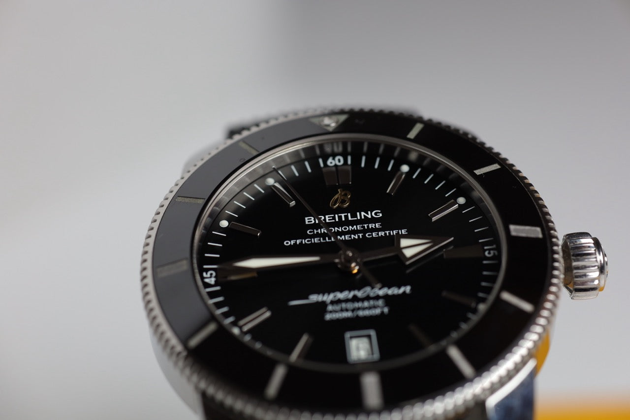 MONTRE BREITLING : SUPER OCEAN HERITAGE II NOIR 46MM