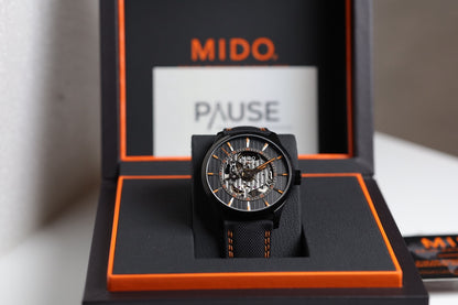 RELOJ MIDO: MULTIFORT SKELETON VERTIGO M038.436.37.051.00