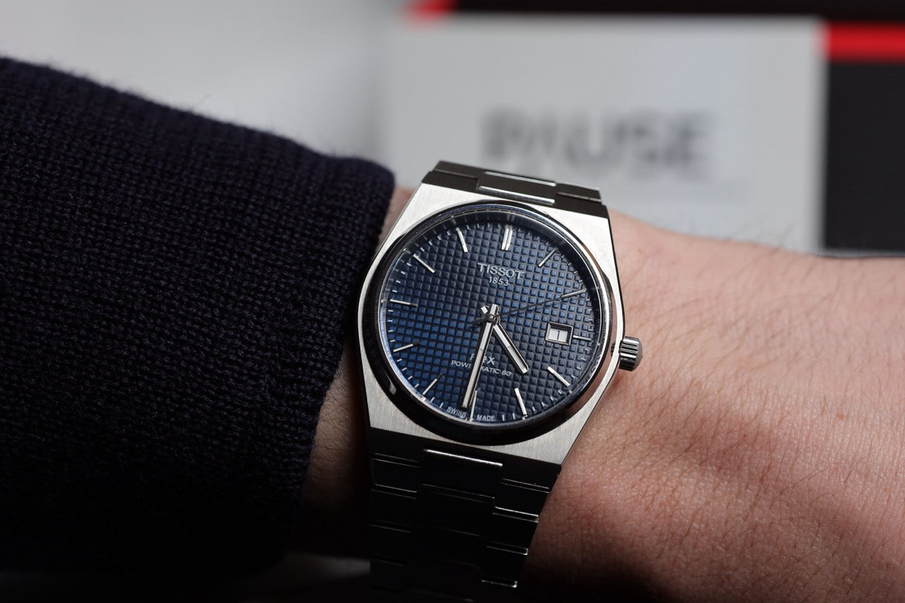 RELOJ TISSOT: PRX POWERMATIC 80 AZUL T1374071104100