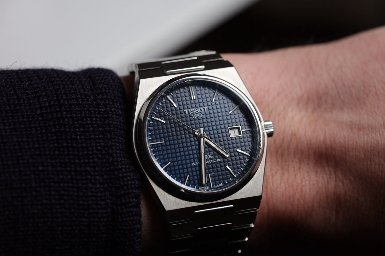 RELOJ TISSOT: PRX POWERMATIC 80 AZUL T1374071104100