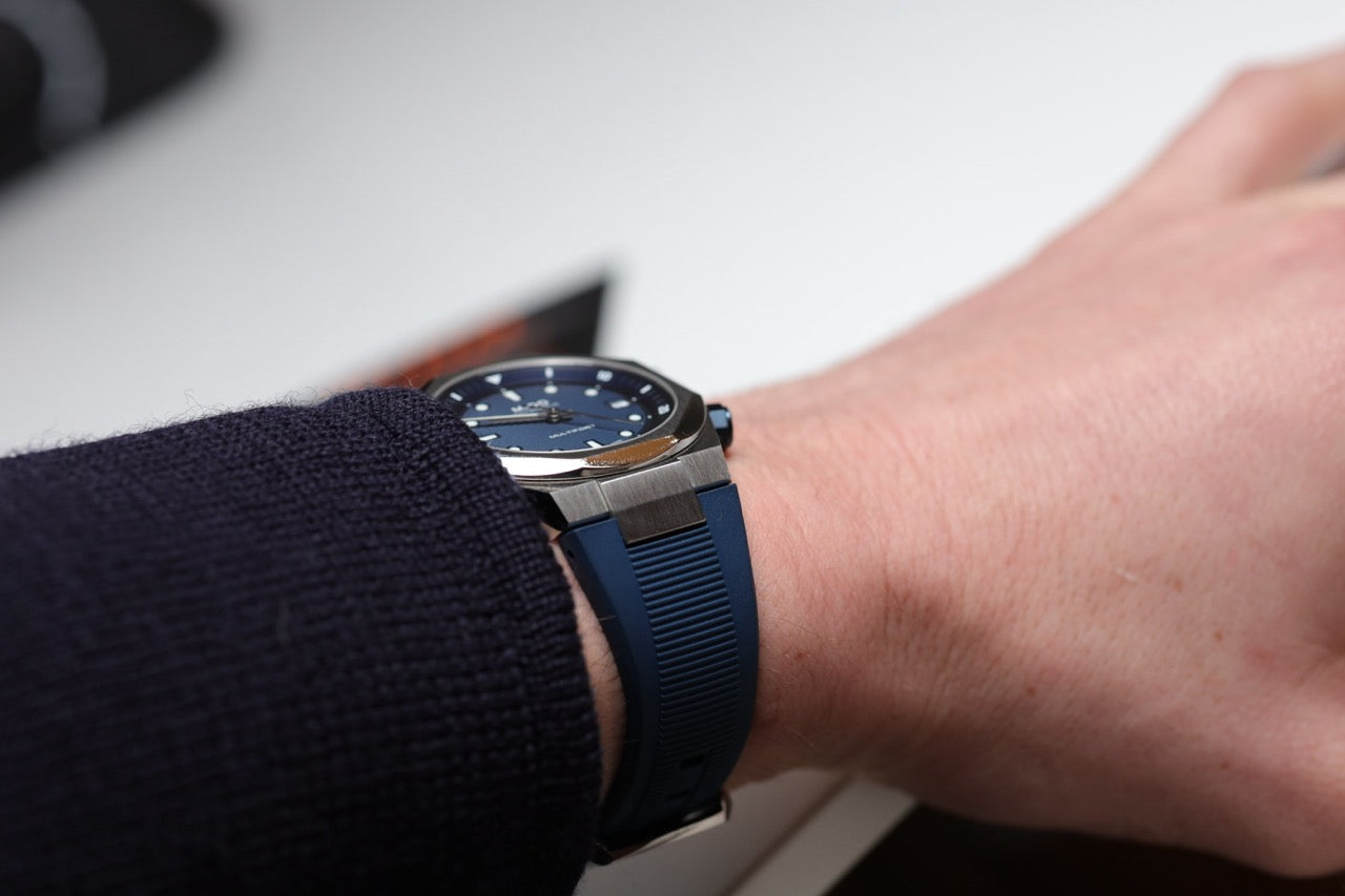 MONTRE MIDO : MULTIFORT 8 TWO CROWNS BLEU M047.507.17.041.00