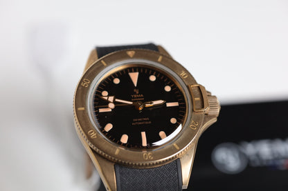 MONTRE YEMA : SUPERMAN BRONZE CMM.10 NOIR