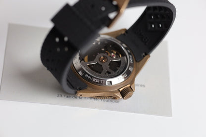 MONTRE YEMA : SUPERMAN BRONZE CMM.10 NOIR