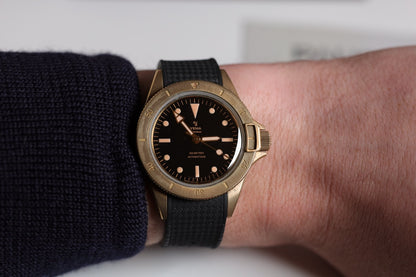 MONTRE YEMA : SUPERMAN BRONZE CMM.10 NOIR