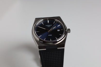 TISSOT WATCH: PRX QUARTZ BLUE T1374101704100