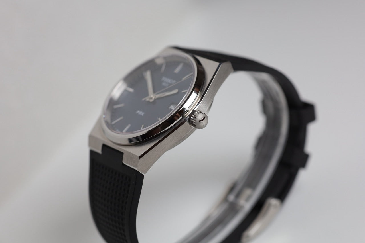 TISSOT WATCH: PRX QUARTZ BLUE T1374101704100