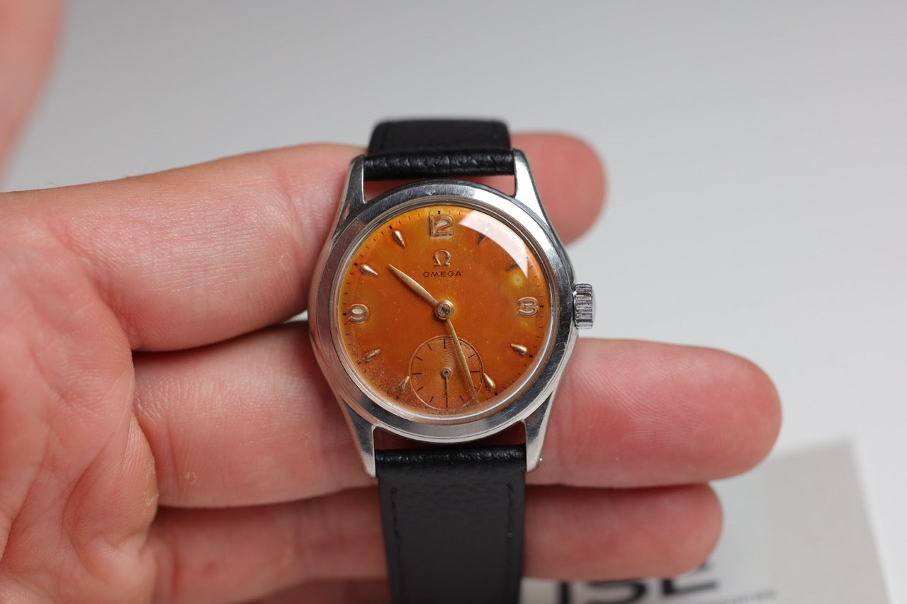 Montre Omega : Mécanique Cadran Tropical Petite Seconde 2450