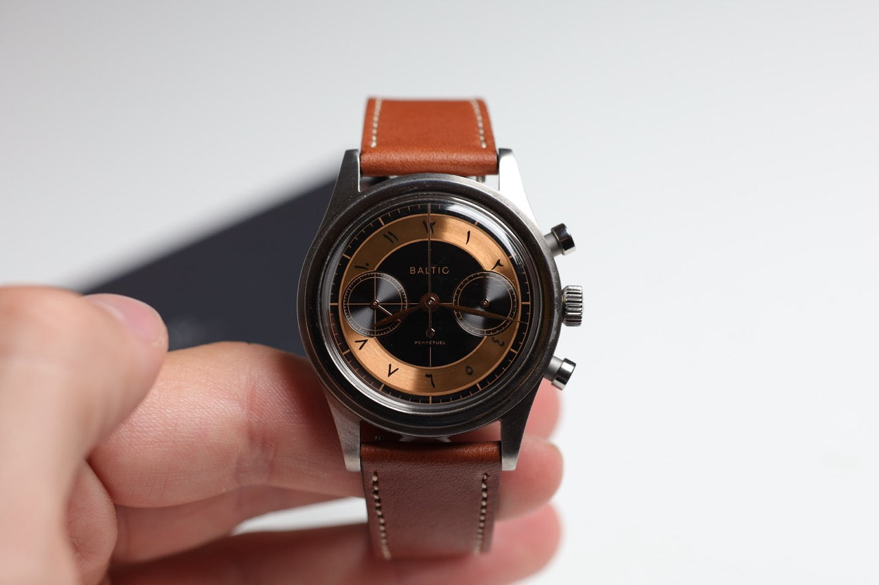 Reloj Baltic x Perpetuel: HMS Titane Bicompax Edición Limitada nº 17/71