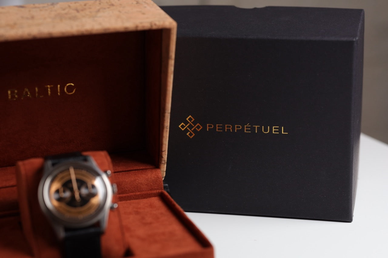 Reloj Baltic x Perpetuel: HMS Titane Bicompax Edición Limitada nº 17/71