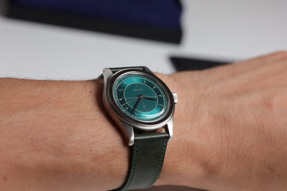 Montre Baltic x Perpetuel : HMS 002 Vert Édition Limitée n°19/71