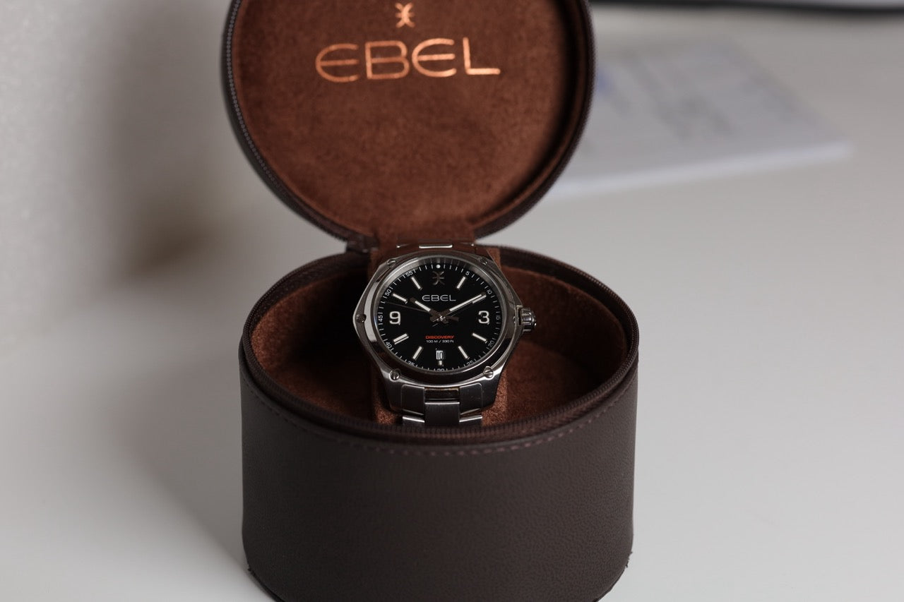 Montre Ebel : Discovery Gent Quartz Noire 41 mm 1216401