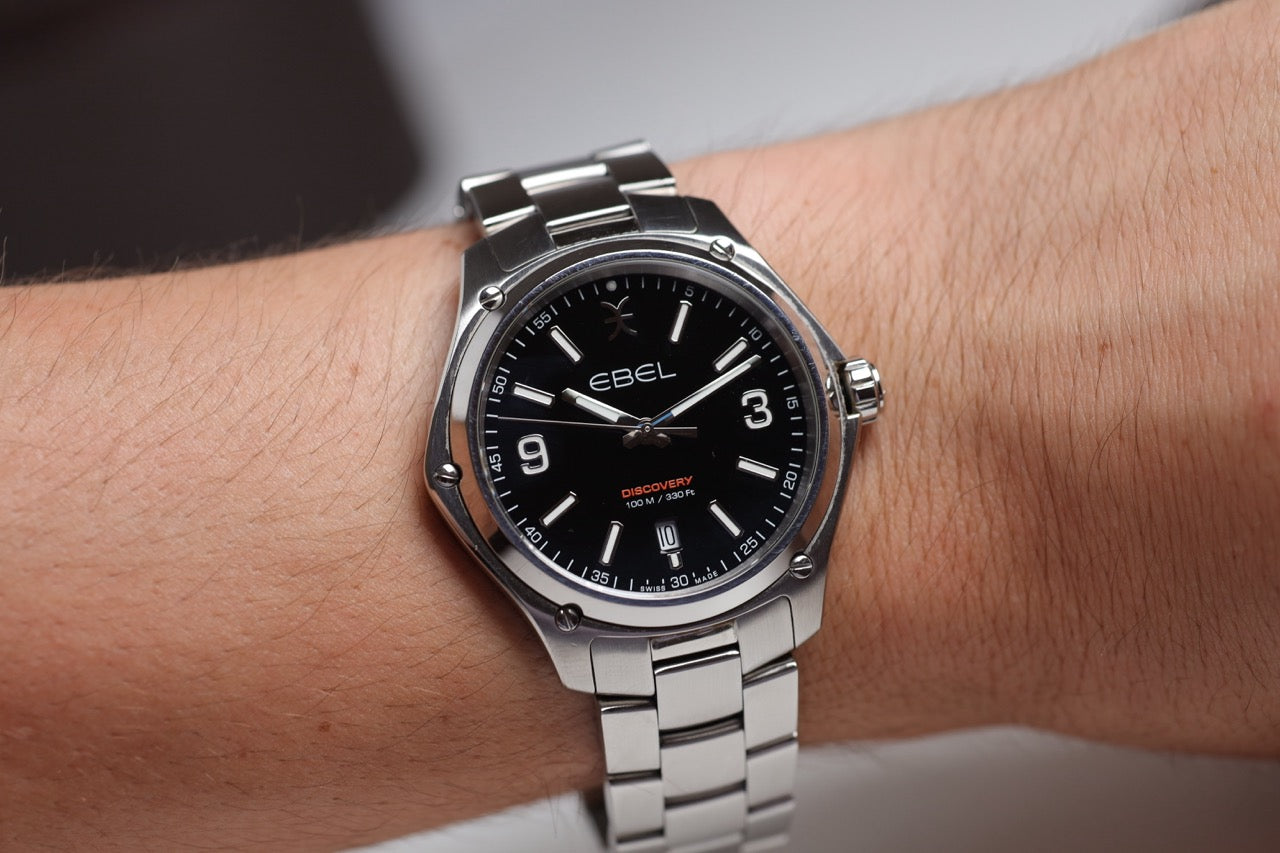 Montre Ebel : Discovery Gent Quartz Noire 41 mm 1216401
