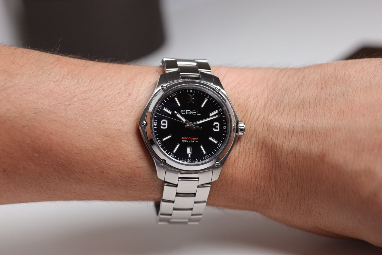 Montre Ebel : Discovery Gent Quartz Noire 41 mm 1216401