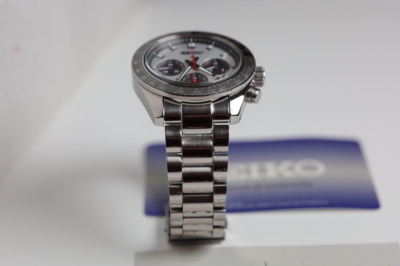 Montre Seiko : Prospex Speedtimer Chronographe Quartz Solaire SSC911P1
