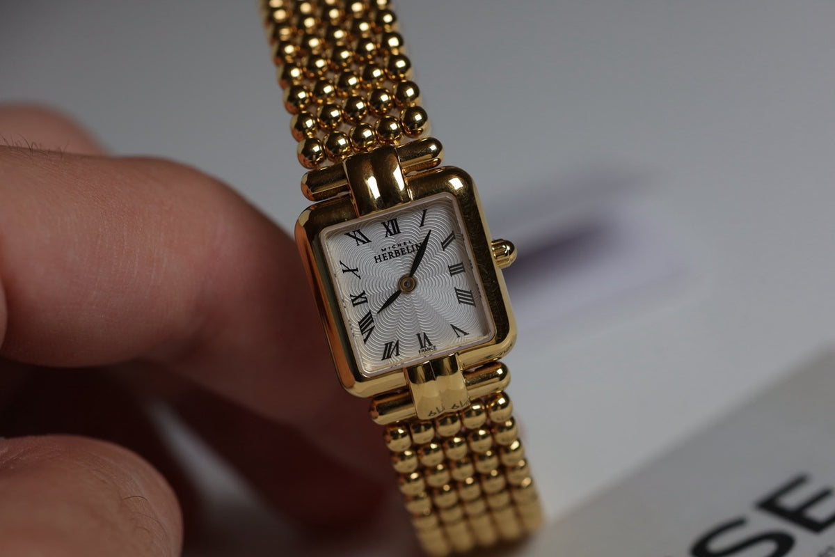 Montre Michel Herbelin : Perles Dorée