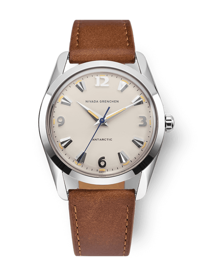 NIVADA GRENCHEN : ANTARCTIC 35 MM EGGSHELL BEIGE LUMINOVA