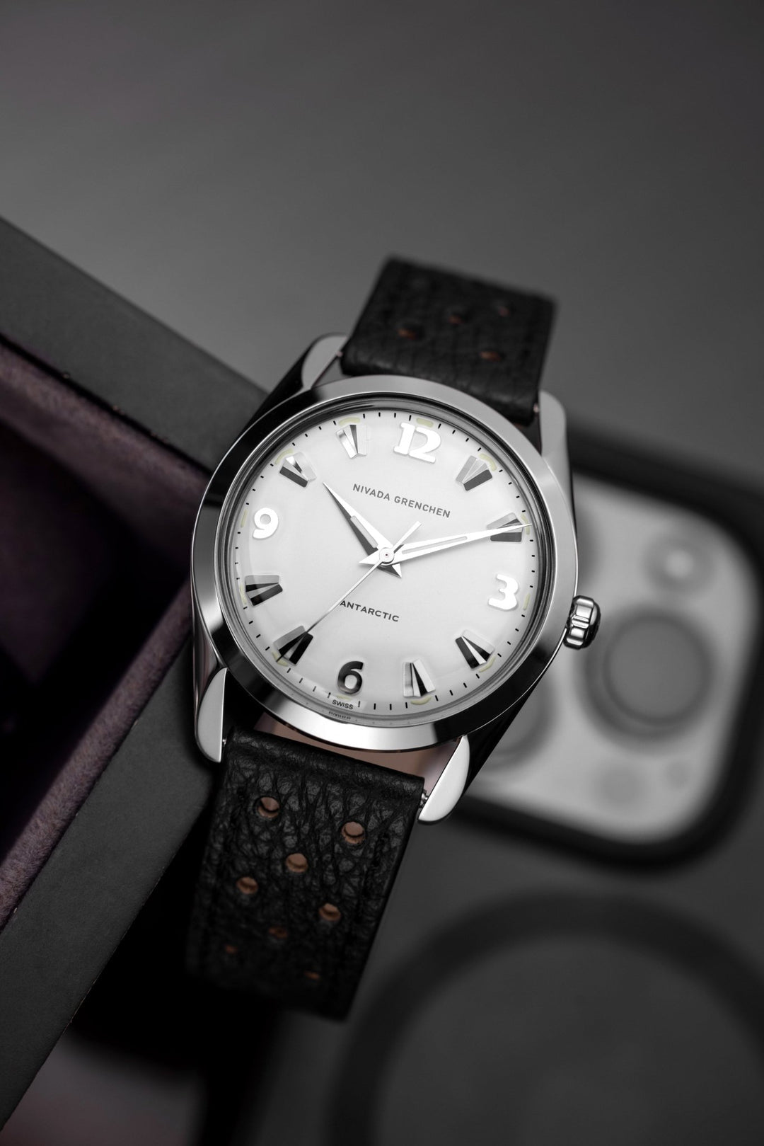 NIVADA GRENCHEN : ANTARCTIC 35 MM WHITE LUMINOVA