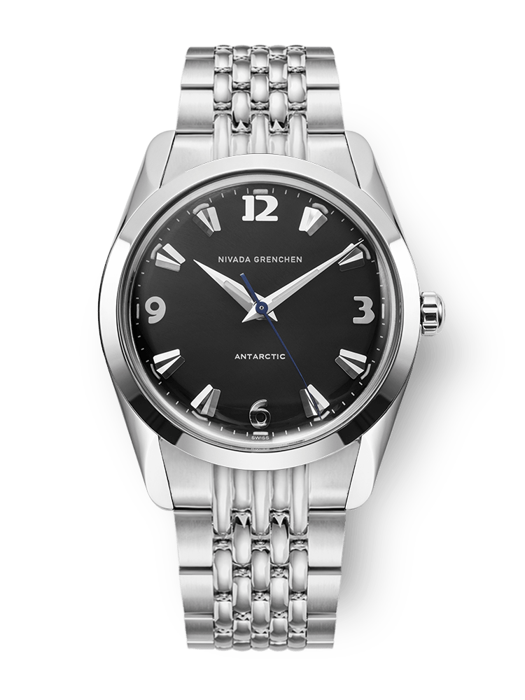 NIVADA GRENCHEN : ANTARCTIC 35 MM BLACK WHITE LUMINOVA