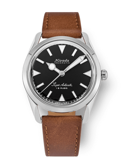 NIVADA GRENCHEN : SUPER ANTARCTIC 35 MM BLACK WHITE LUMINOVA
