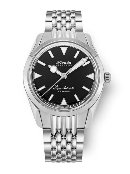 NIVADA GRENCHEN : SUPER ANTARCTIC 35 MM BLACK WHITE LUMINOVA