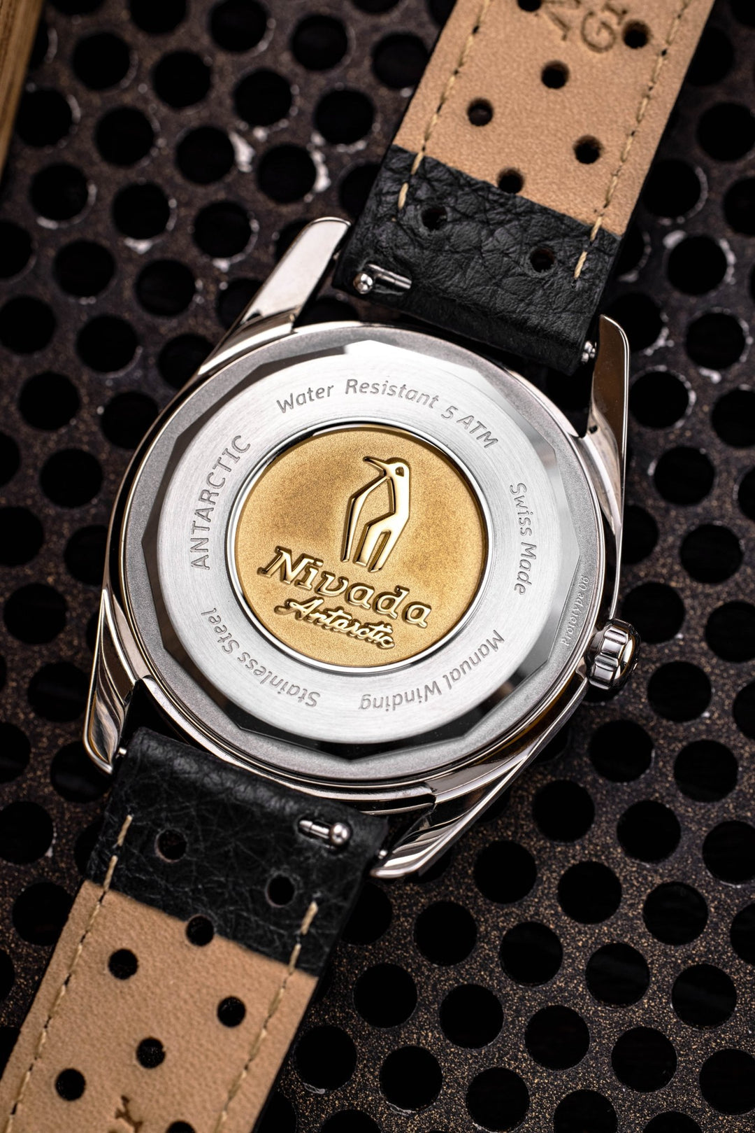 NIVADA GRENCHEN : ANTARCTIC SPIDER SILVER 35mm