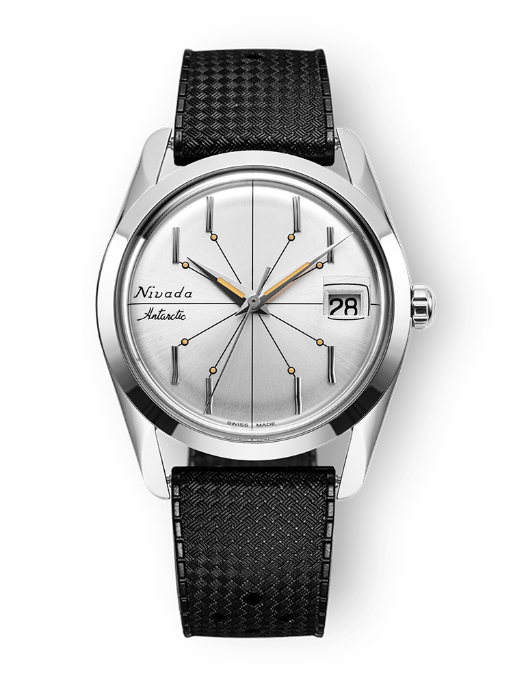 NIVADA GRENCHEN : ANTARCTIC SPIDER SILVER 35mm