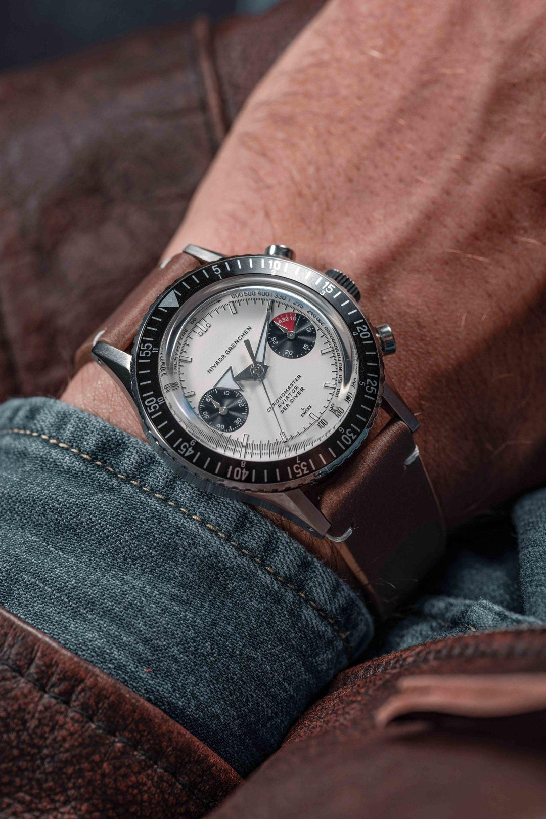 NIVADA GRENCHEN : CHRONOMASTER PANDA - MANUEL