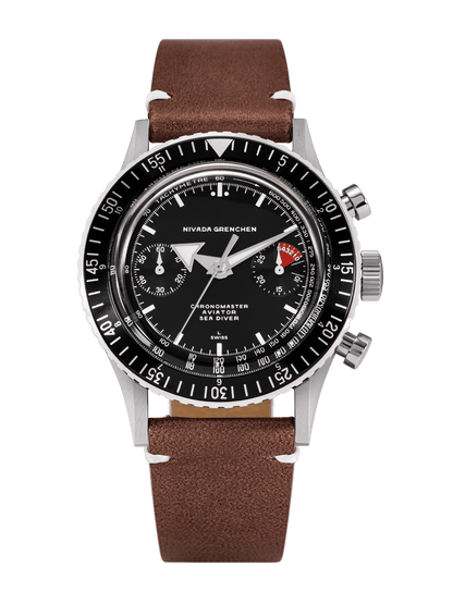 NIVADA GRENCHEN : CHRONOMASTER BROAD ARROW BLANCHE - MANUEL