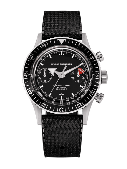 NIVADA GRENCHEN : CHRONOMASTER BROAD ARROW BLANCHE - MANUEL