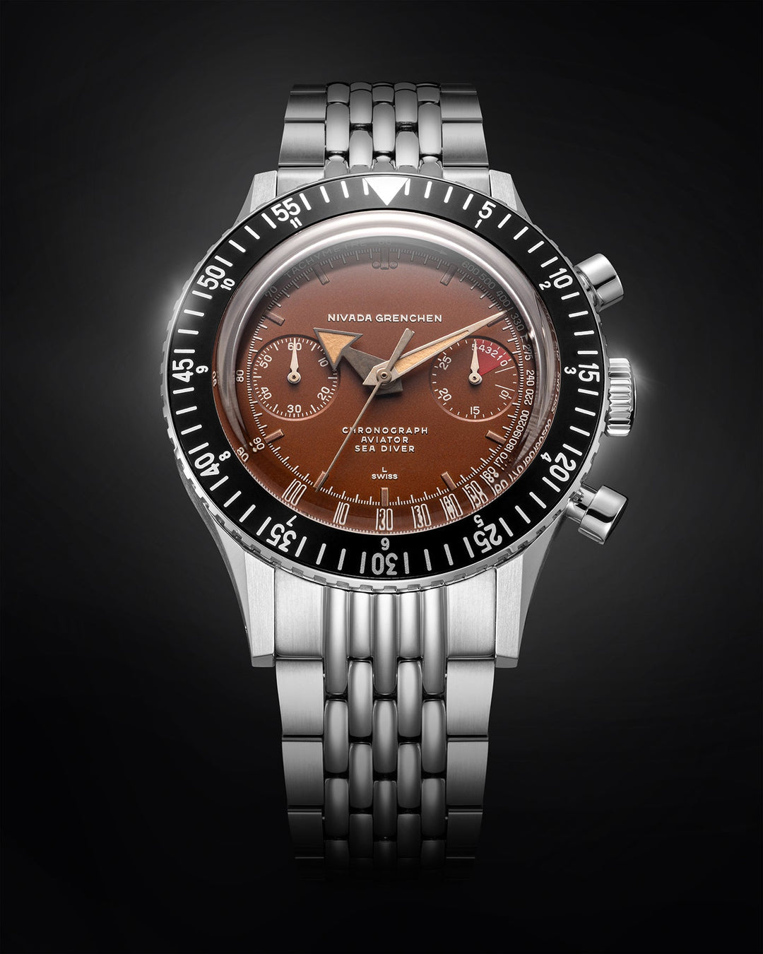 NIVADA GRENCHEN : CHRONOMASTER TROPICAL 41MM - AUTOMATIQUE
