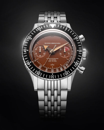 NIVADA GRENCHEN : CHRONOMASTER TROPICAL 41MM - AUTOMATIQUE
