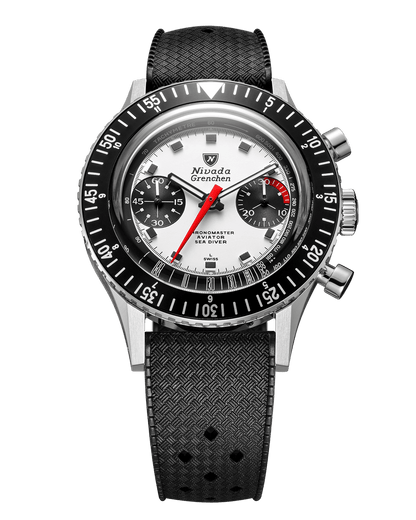 NIVADA GRENCHEN : CHRONOMASTER PANDA 41MM - AUTOMATIQUE